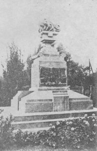 Odsłonięcie pomnika Stanisława Bechiego w Parku Sienkiewicza w 1924 roku